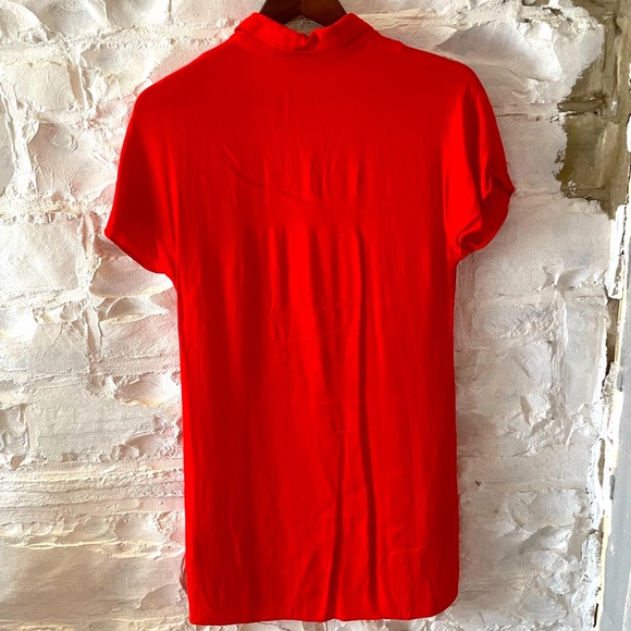 Aritzia Wilfred Free Red T-Shirt Dress - Picture 4 of 4